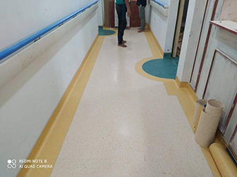 Antibacterial Vinyl Floor at Bangkok Women's Health Center (Yangon)