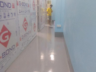 Epoxy Floor At FDA Laboratory (Yangon)