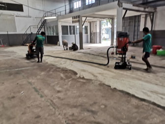 Concrete Grinding And Polishing At Hlaing Thar Yar Industrial Zone (3)