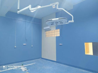 Anti-bacterial Vinyl Floor and Wall at Insein General Hospital