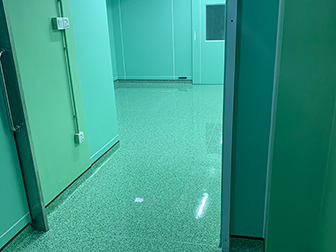 Antibacterial Vinyl Floor at Myittar Oo Eyecare Center (OT)