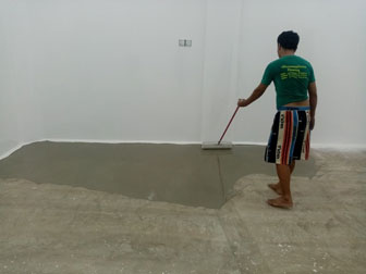 Anti Bacterial Flooring At Thayet Taw Circuit Hospital ( Dawei )