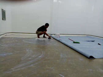 Anti Bacterial Flooring At Thayet Taw Circuit Hospital ( Dawei )