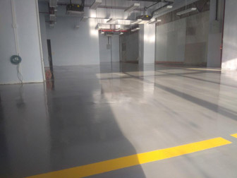 Epoxy Floor At Nexlbs Myanmar ( UAB Tower)